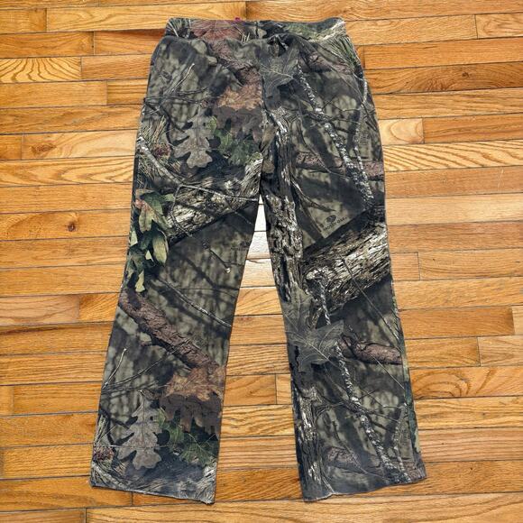 Mossy Oak Break Up Country Camo and Pink Sweatpants Size Medium - Picture 2 of 5